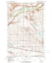 Voltaire North Dakota Historical topographic map, 1:24000 scale, 7.5 X 7.5 Minute, Year 1948