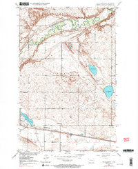 Voltaire North Dakota Historical topographic map, 1:24000 scale, 7.5 X 7.5 Minute, Year 1948