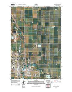 Wahpeton North Dakota Historical topographic map, 1:24000 scale, 7.5 X 7.5 Minute, Year 2011