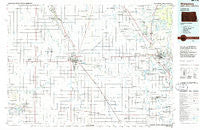 Wahpeton North Dakota Historical topographic map, 1:100000 scale, 30 X 60 Minute, Year 1985