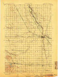 Wahpeton North Dakota Historical topographic map, 1:125000 scale, 30 X 30 Minute, Year 1904