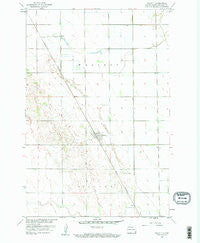 Walcott North Dakota Historical topographic map, 1:24000 scale, 7.5 X 7.5 Minute, Year 1959