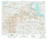 Watford City North Dakota Historical topographic map, 1:250000 scale, 1 X 2 Degree, Year 1953