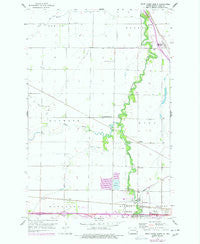 West Fargo North North Dakota Historical topographic map, 1:24000 scale, 7.5 X 7.5 Minute, Year 1959