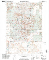 West Fork Deep Creek North Dakota Historical topographic map, 1:24000 scale, 7.5 X 7.5 Minute, Year 1997