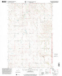 West Twin Butte North Dakota Historical topographic map, 1:24000 scale, 7.5 X 7.5 Minute, Year 1997