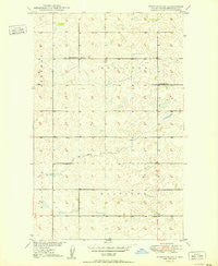 Westhope SW North Dakota Historical topographic map, 1:24000 scale, 7.5 X 7.5 Minute, Year 1950