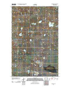 Wildrose North Dakota Historical topographic map, 1:24000 scale, 7.5 X 7.5 Minute, Year 2011