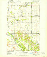Willow City SW North Dakota Historical topographic map, 1:24000 scale, 7.5 X 7.5 Minute, Year 1950
