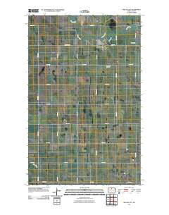 Willow City North Dakota Historical topographic map, 1:24000 scale, 7.5 X 7.5 Minute, Year 2011