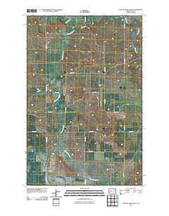 Willow Creek West North Dakota Historical topographic map, 1:24000 scale, 7.5 X 7.5 Minute, Year 2011