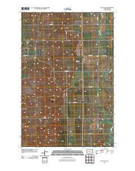 Wilton SE North Dakota Historical topographic map, 1:24000 scale, 7.5 X 7.5 Minute, Year 2011