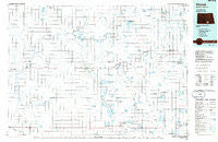 Wishek North Dakota Historical topographic map, 1:100000 scale, 30 X 60 Minute, Year 1986