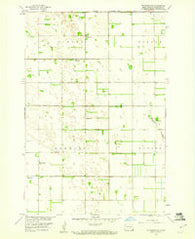 Wyndmere NE North Dakota Historical topographic map, 1:24000 scale, 7.5 X 7.5 Minute, Year 1959