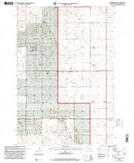 Wyndmere NW North Dakota Historical topographic map, 1:24000 scale, 7.5 X 7.5 Minute, Year 1998