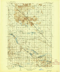 Wyndmere North Dakota Historical topographic map, 1:125000 scale, 30 X 30 Minute, Year 1907