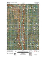 Ypsilanti North Dakota Historical topographic map, 1:24000 scale, 7.5 X 7.5 Minute, Year 2011