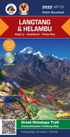 Buy map Langtang & Helambu: Gosainkund & Helambu