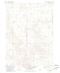 Abbott Ranch Nebraska Historical topographic map, 1:24000 scale, 7.5 X 7.5 Minute, Year 1981