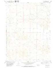 Agate NW Nebraska Historical topographic map, 1:24000 scale, 7.5 X 7.5 Minute, Year 1979
