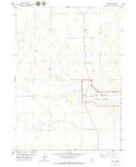 Agate Nebraska Historical topographic map, 1:24000 scale, 7.5 X 7.5 Minute, Year 1979