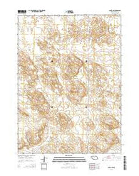 Agate SW Nebraska Current topographic map, 1:24000 scale, 7.5 X 7.5 Minute, Year 2014