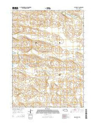 Allen Valley Nebraska Current topographic map, 1:24000 scale, 7.5 X 7.5 Minute, Year 2014