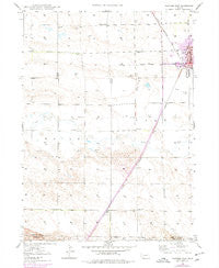 Alliance West Nebraska Historical topographic map, 1:24000 scale, 7.5 X 7.5 Minute, Year 1947