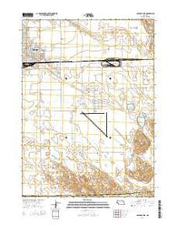 Alliance East Nebraska Current topographic map, 1:24000 scale, 7.5 X 7.5 Minute, Year 2014