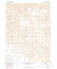 Almeria NE Nebraska Historical topographic map, 1:24000 scale, 7.5 X 7.5 Minute, Year 1952