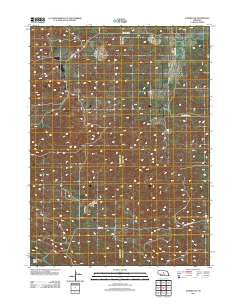 Almeria SW Nebraska Historical topographic map, 1:24000 scale, 7.5 X 7.5 Minute, Year 2011