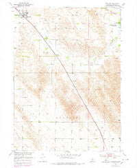 Anselmo Nebraska Historical topographic map, 1:24000 scale, 7.5 X 7.5 Minute, Year 1951