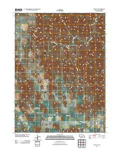 Ansley NE Nebraska Historical topographic map, 1:24000 scale, 7.5 X 7.5 Minute, Year 2011