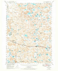 Antioch Nebraska Historical topographic map, 1:62500 scale, 15 X 15 Minute, Year 1948