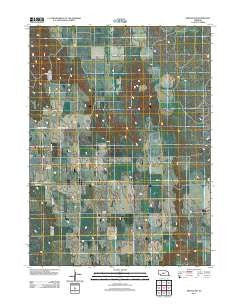 Arnold SW Nebraska Historical topographic map, 1:24000 scale, 7.5 X 7.5 Minute, Year 2011