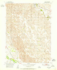 Ashton Nebraska Historical topographic map, 1:24000 scale, 7.5 X 7.5 Minute, Year 1953