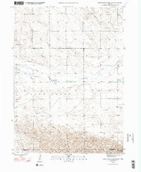 Barrel Springs Creek South Nebraska Historical topographic map, 1:24000 scale, 7.5 X 7.5 Minute, Year 1948