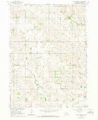 Battle Creek SE Nebraska Historical topographic map, 1:24000 scale, 7.5 X 7.5 Minute, Year 1963
