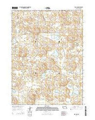 Beck Lake Nebraska Current topographic map, 1:24000 scale, 7.5 X 7.5 Minute, Year 2014