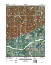 Belgrade SW Nebraska Historical topographic map, 1:24000 scale, 7.5 X 7.5 Minute, Year 2011