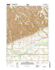 Belgrade SW Nebraska Current topographic map, 1:24000 scale, 7.5 X 7.5 Minute, Year 2014