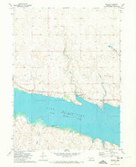 Belmar Nebraska Historical topographic map, 1:24000 scale, 7.5 X 7.5 Minute, Year 1971
