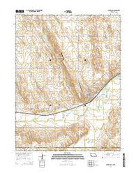 Benkelman Nebraska Current topographic map, 1:24000 scale, 7.5 X 7.5 Minute, Year 2014