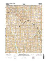 Bennet Nebraska Current topographic map, 1:24000 scale, 7.5 X 7.5 Minute, Year 2014