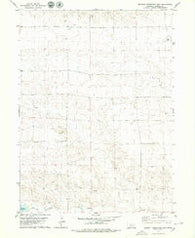 Bennett Reservoir East Nebraska Historical topographic map, 1:24000 scale, 7.5 X 7.5 Minute, Year 1979
