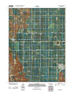 Bertrand Nebraska Historical topographic map, 1:24000 scale, 7.5 X 7.5 Minute, Year 2011