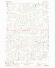 Big Falls Nebraska Historical topographic map, 1:24000 scale, 7.5 X 7.5 Minute, Year 1987