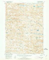 Big Falls Nebraska Historical topographic map, 1:62500 scale, 15 X 15 Minute, Year 1949
