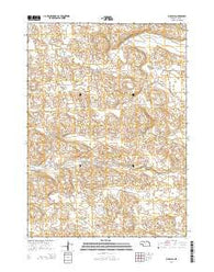 Big Falls Nebraska Current topographic map, 1:24000 scale, 7.5 X 7.5 Minute, Year 2014