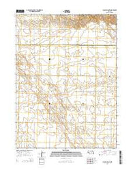 Big Springs NW Nebraska Current topographic map, 1:24000 scale, 7.5 X 7.5 Minute, Year 2014